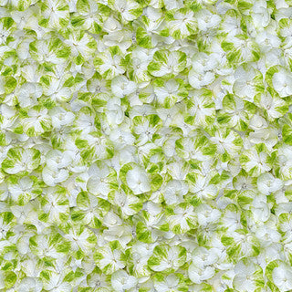Hand Picked Christmas Frostbite Green White Fabric