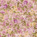 Veranda - Scroll And Vine - Pink - Yardage