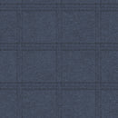 Woolies Flannel - Tartan Grid - Blue - Yardage