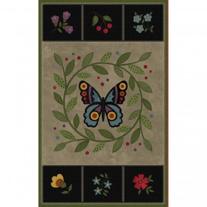 Bonnie's Butterflies Flannel Quilt Free Pattern