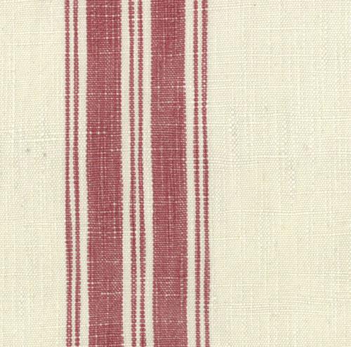 Oyster-Scarlet 16" Toweling Fabric