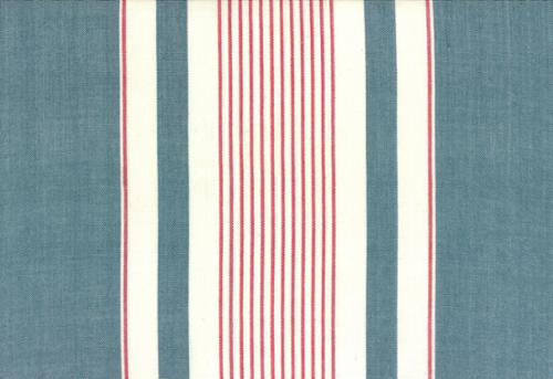 16" Picnic Point Tea Red Blue Moda Toweling Fabric