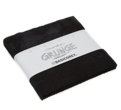 Grunge Basic Grey Onyx Charm Pack