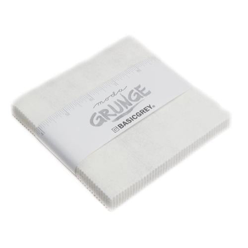 Grunge Basic Grey White Paper Charm Pack