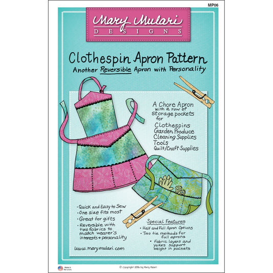 Clothespin Apron  Pattern
