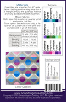 Many Moons Quilt Pattern