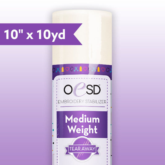 Medium Weight TearAway White (10" x 10yds)