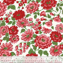 Merry-Go-Round 54788-1 Red Blooming Yardage
