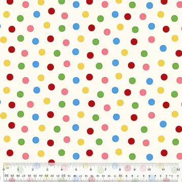 Merry-Go-Round- 54795-X Multi Polka-YARDAGE