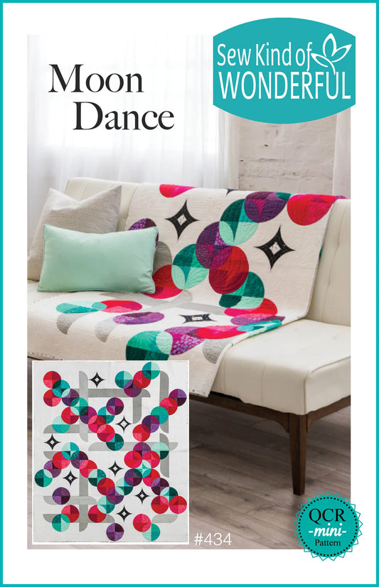 Moon Dance Quilt Pattern 64" x 80"
