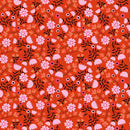 Not Scary - Pumpkin Pie - Orange - Yardage
