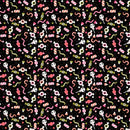 Not Scary - Gooey Sweets - Black - Yardage