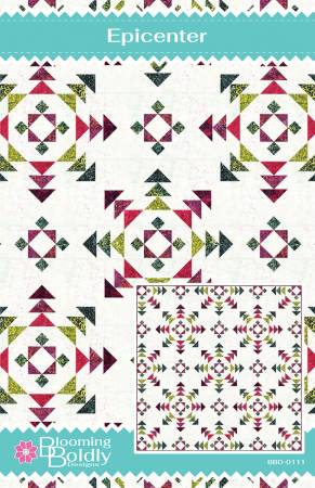 Epicenter by Blooming Boldly Designs -Quilt Pattern
