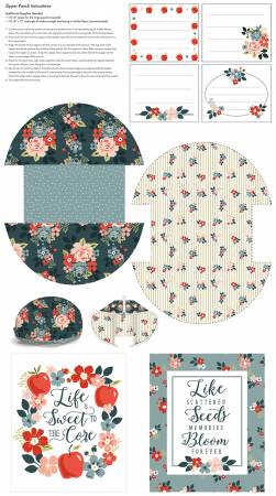 Riley Blake Vintage Charm p15277 23 x 42