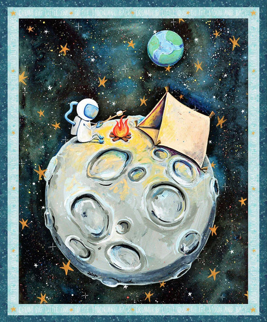 Camping To the Moon Panel