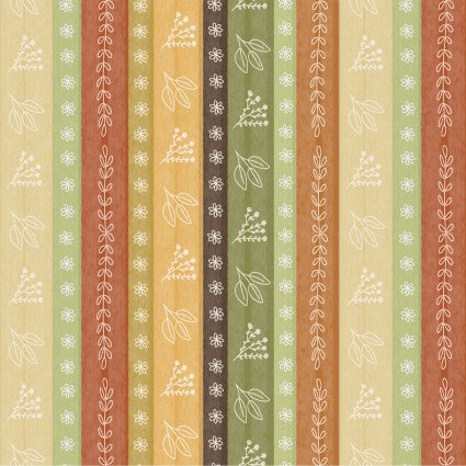 Harvest Minis Stripes Yardage