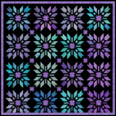 Presale Turning Dusk into Dawn Mermaid Quilt Kit 90"x90"