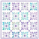 Presale Turning Dusk into Dawn Mermaid Quilt Kit 90"x90"