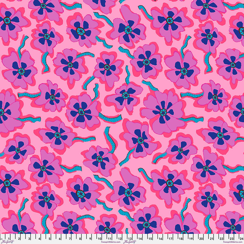 KFC August 2023 Camo Flower Pink Fabric