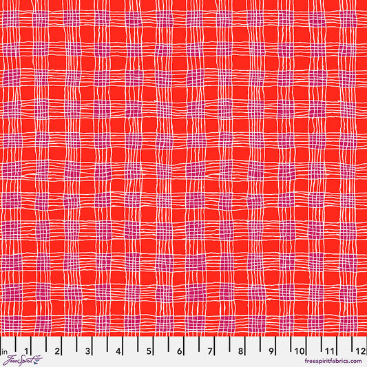 KFC August 2023 Gingham Red Fabric