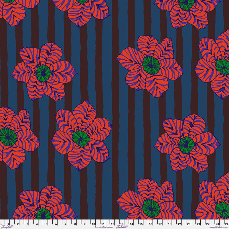 KFC August 2023 Zebra Lily Dark Fabric