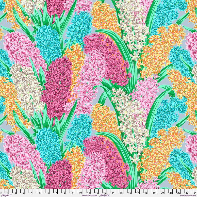 KFC August 2023 Hyacinths Grey Fabric