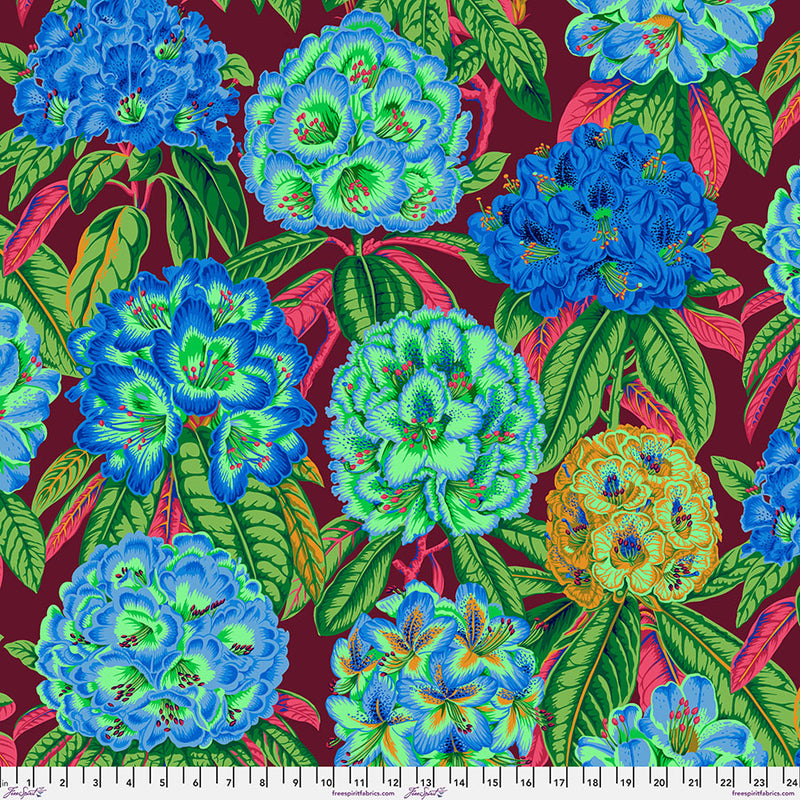 KFC August 2023 Rhododendrons Green Fabric