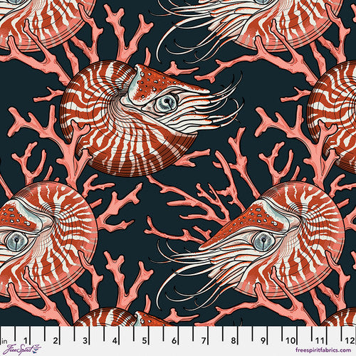 Mariana Noble Nautilus Pink Fabric