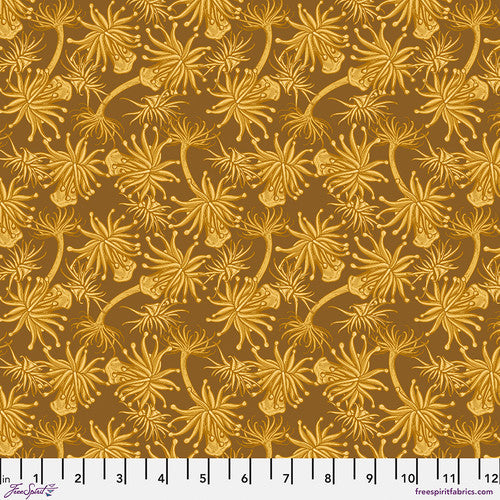 Mariana Golden Anemones Fabric