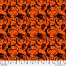 Chain Mail - Ink - Orange - Yardage