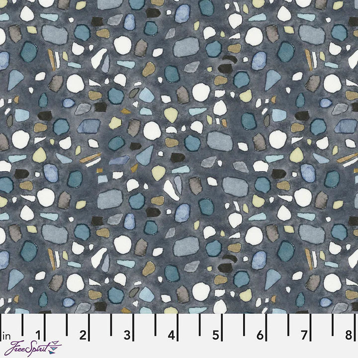 Sea Sisters Sea Wall Azure Fabric