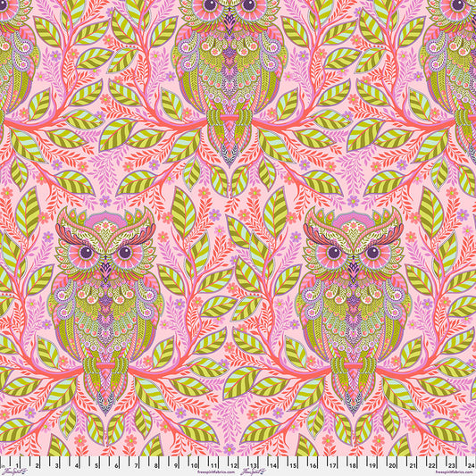 Full Moon Forest II Hootie Patootie Honey Fabric
