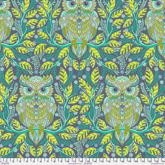 Full Moon Forest II Hootie Patootie Starlight Fabric