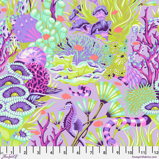 Floral Reef - Reef What You Sew - Ultraviolet - Yardage