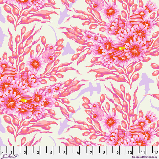 Floral Reef - Shadow Sharks - Delphine - Yardage