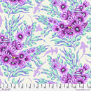 Floral Reef - Shadow Sharks - Ultraviolet - Yardage