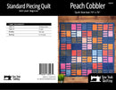 Peach Cobbler Quilt 73" x 75"