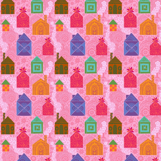 Allegory - Storybook - Bubblegum - Yardage
