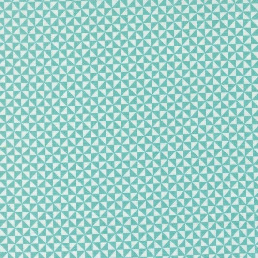 Delightfully Yours - Pinwheel - Poolside - fabric