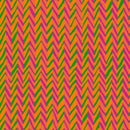 Kaffe Fassett Collective February 2026 - Herringbone Stripe - Orange - Yardage
