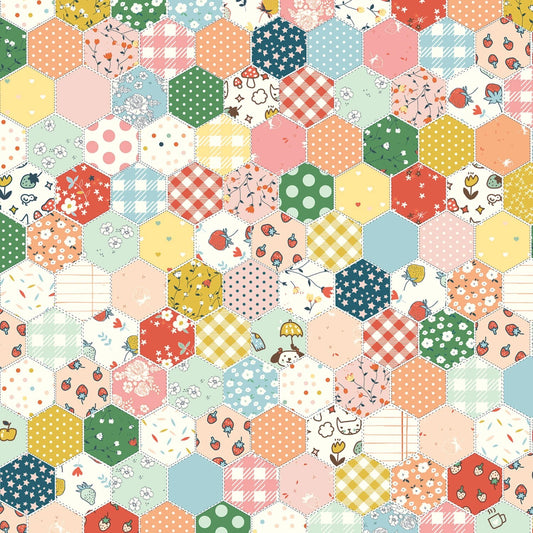 Serendipity 2 - Cheater Print - Multi - Yardage