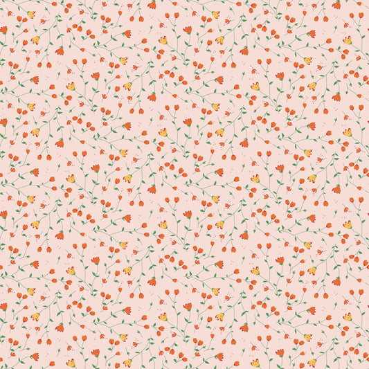Serendipity 2 - Floral - Blush - Yardage