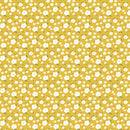 Serendipity 2 - Flower Bed - Golden - Yardage