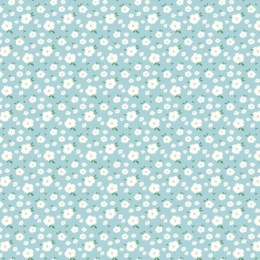Serendipity 2 - Flower Bed - Powder - Yardage