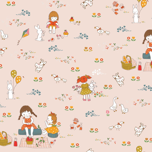 Serendipity 2 - Toss - Blush - Yardage