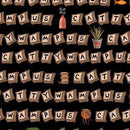 Purrsuit of Coffeeness Cattywampus DDC12481-BLAC-D Yardage