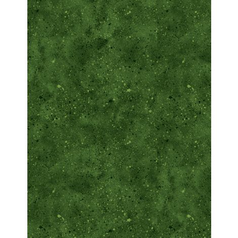 Spatter Essentials Dark Green Yardage