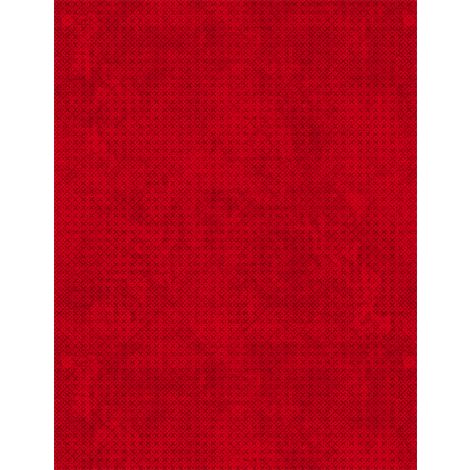 Criss-Cross Essential Dark Red Yardage