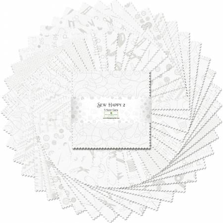 Sew Happy 2 -  Charm pack