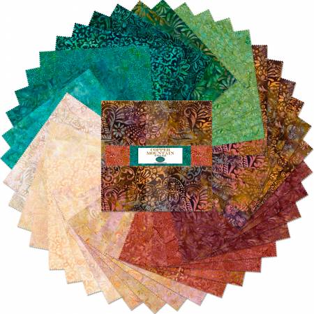 Copper Mountain 10in Squares 42pcs,